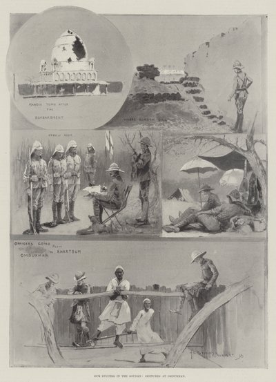 Our Success in the Soudan, Sketches at Omdurman by Henry Charles Seppings Wright